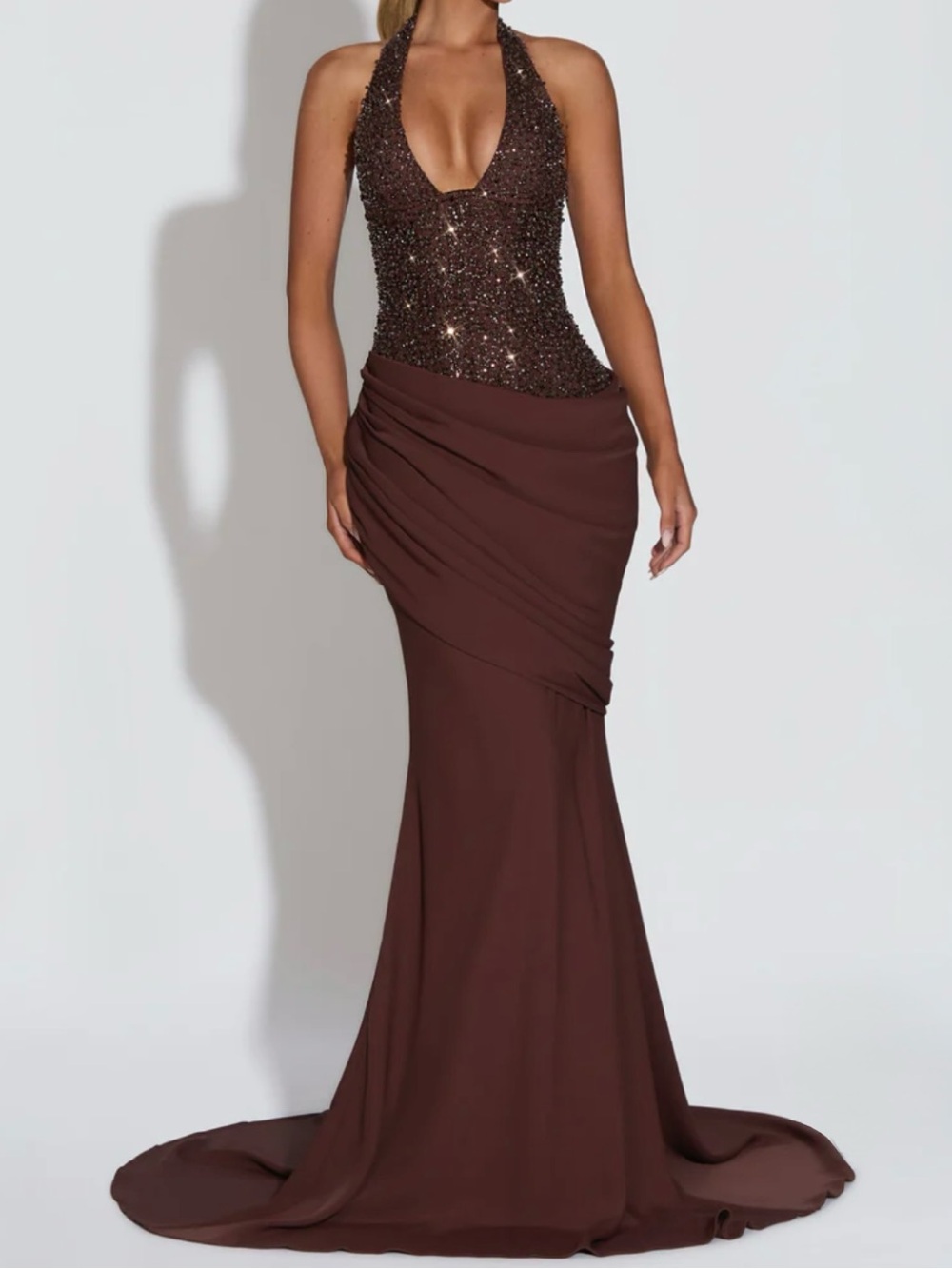 Babyboo Taylor Gown Plum Brown